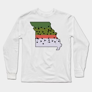 Missouri Trout Long Sleeve T-Shirt